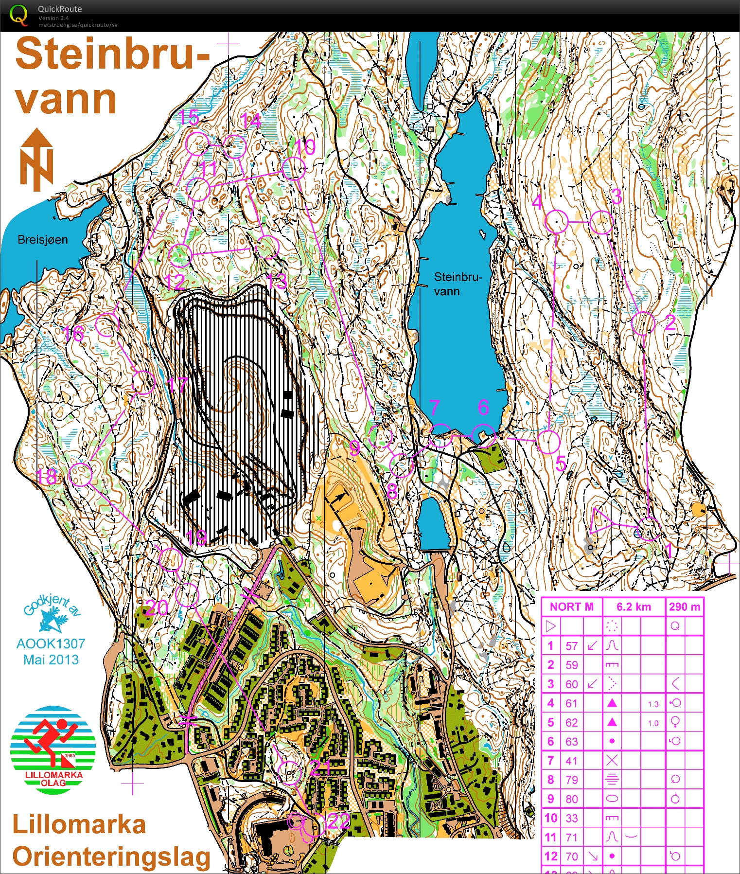 Nordic Orienteering Tour, etapp 2 (2013-06-02)