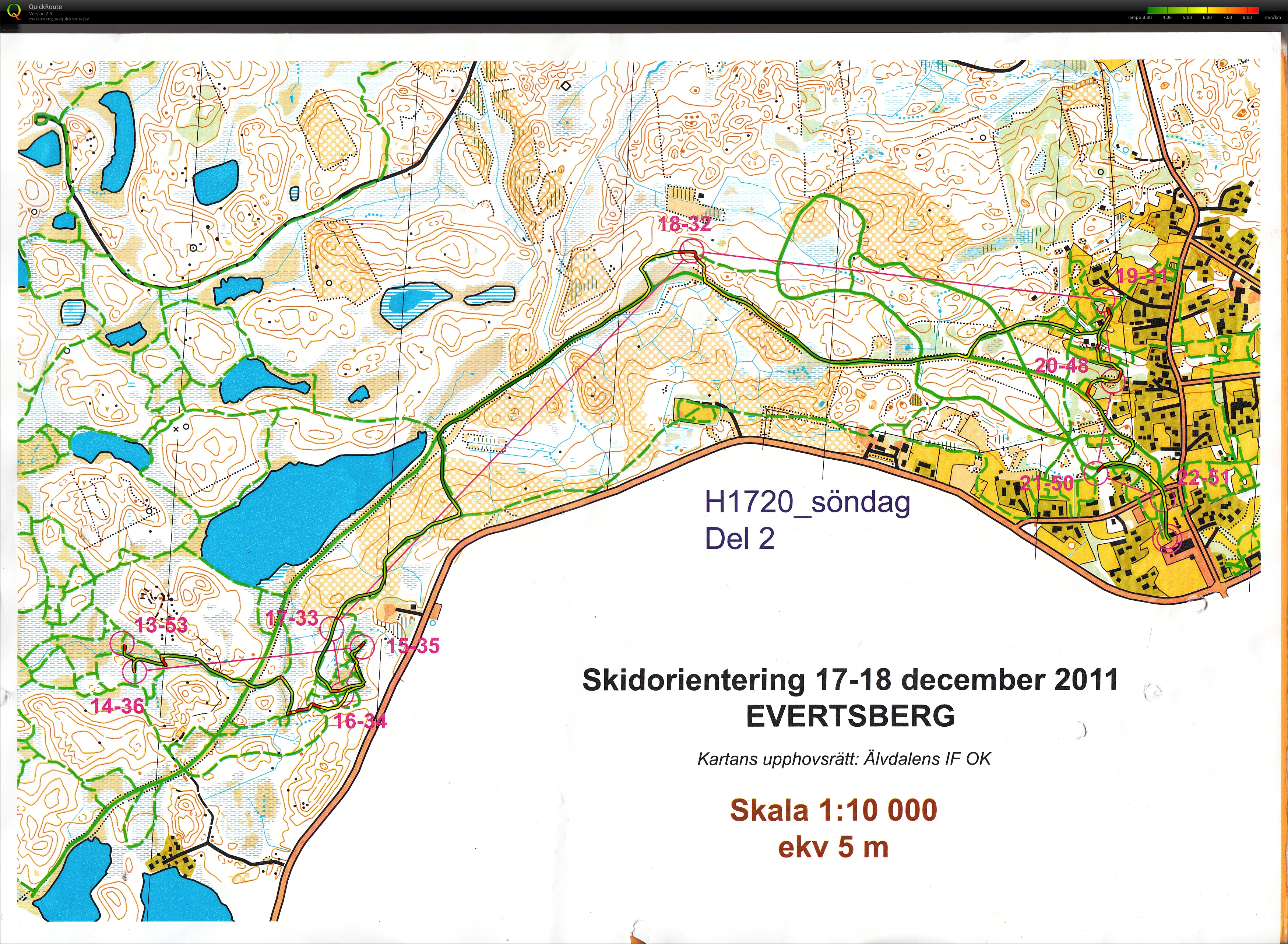 Evertsberg Skid-O Lång Del 2 (17-12-2011)