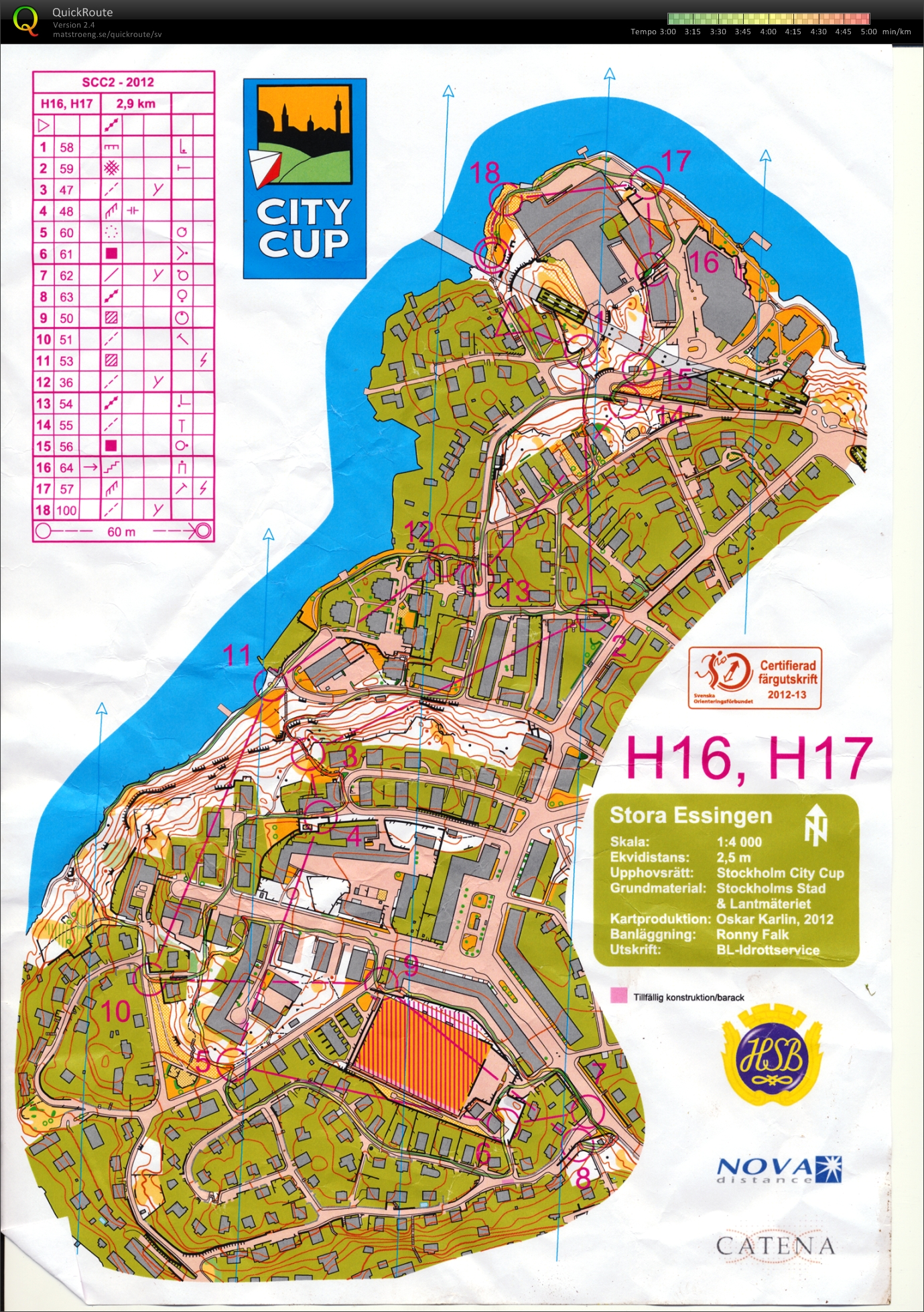Stockholm City Cup, etapp 2 (30.05.2012)